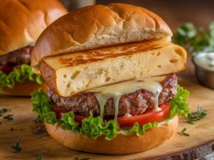 La raclette au cœur d’un burger fondant et réconfortant