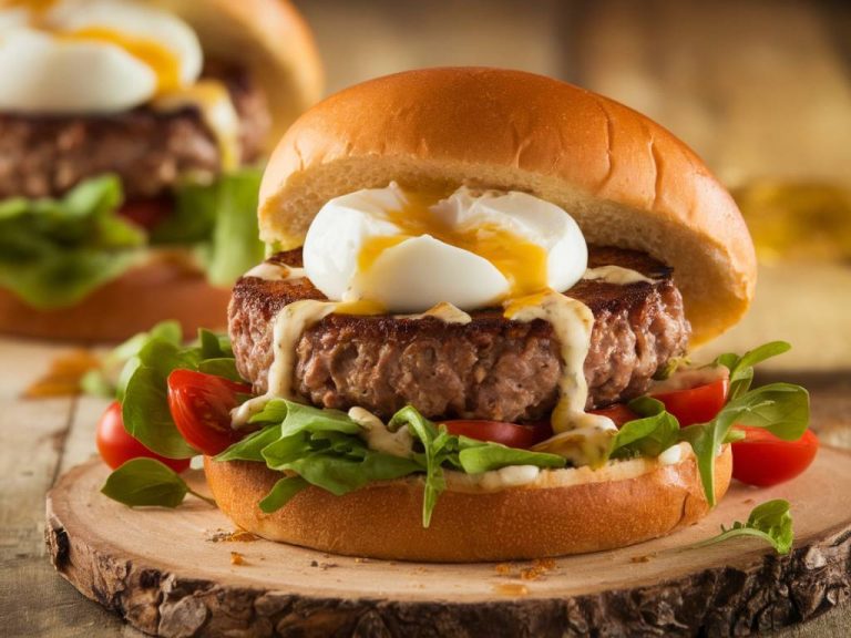 Recette salade de chèvre chaud revisitée version burger