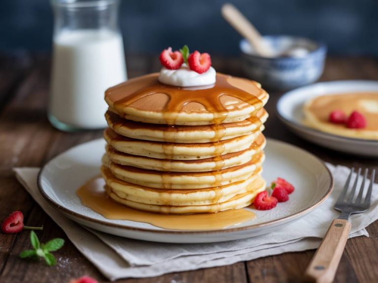 Recette américaine pancakes moelleux comme au diner
