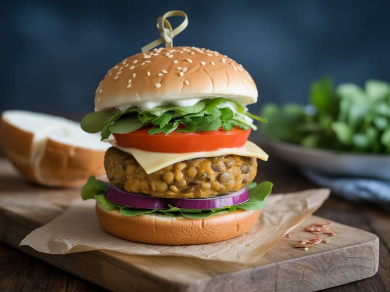 Recette burger vegan lentilles : une idée végétale riche en saveurs