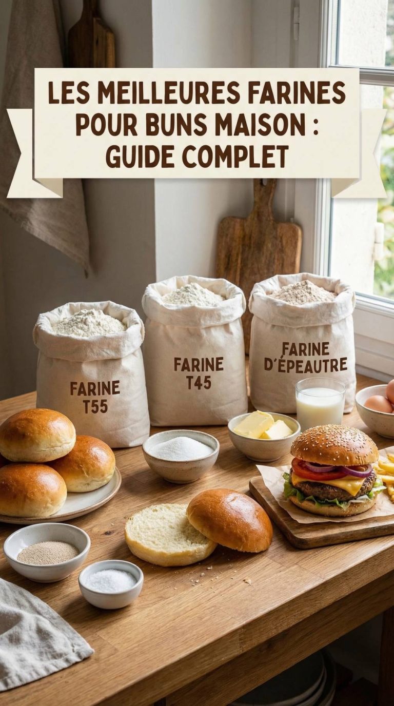 Les meilleures farines pour faire un pain de burger maison : guide complet pour des buns moelleux et savoureux