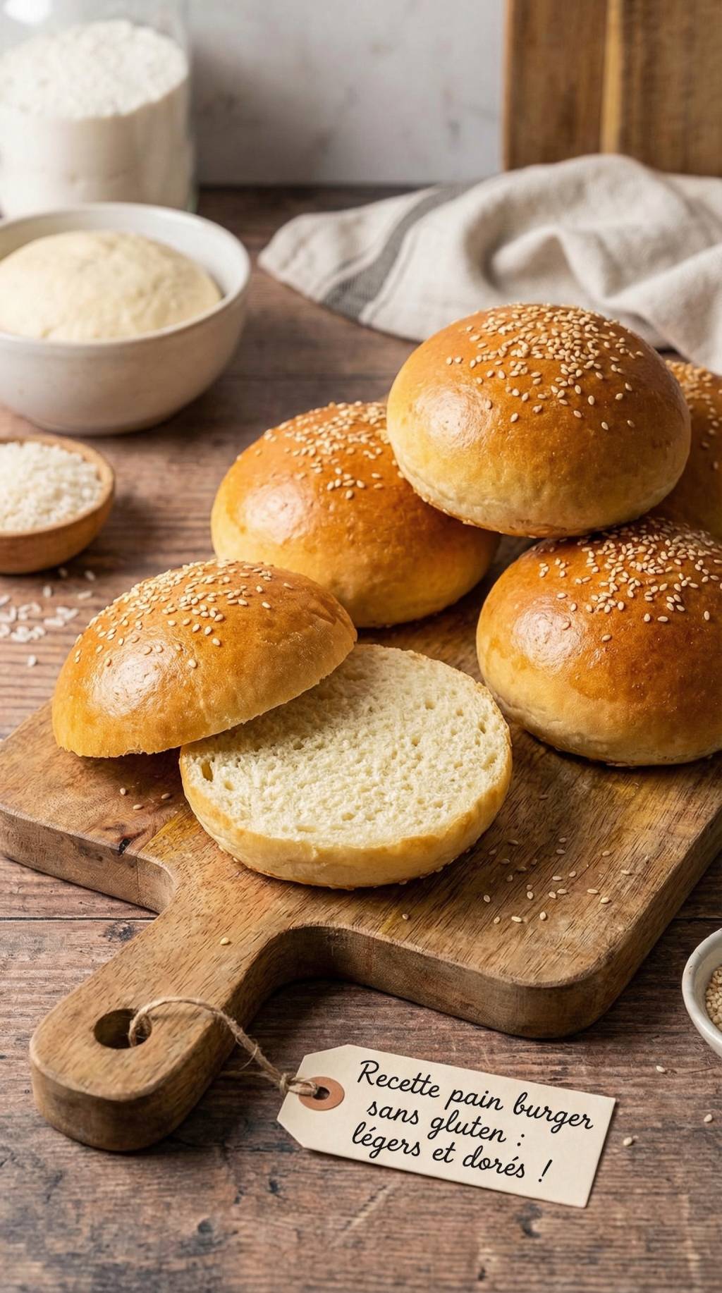 Recette pain burger sans gluten : réussir des buns légers et bien dorés