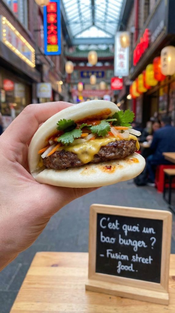 C'est quoi un bao burger ? décryptage de cette fusion entre street food asiatique et burger