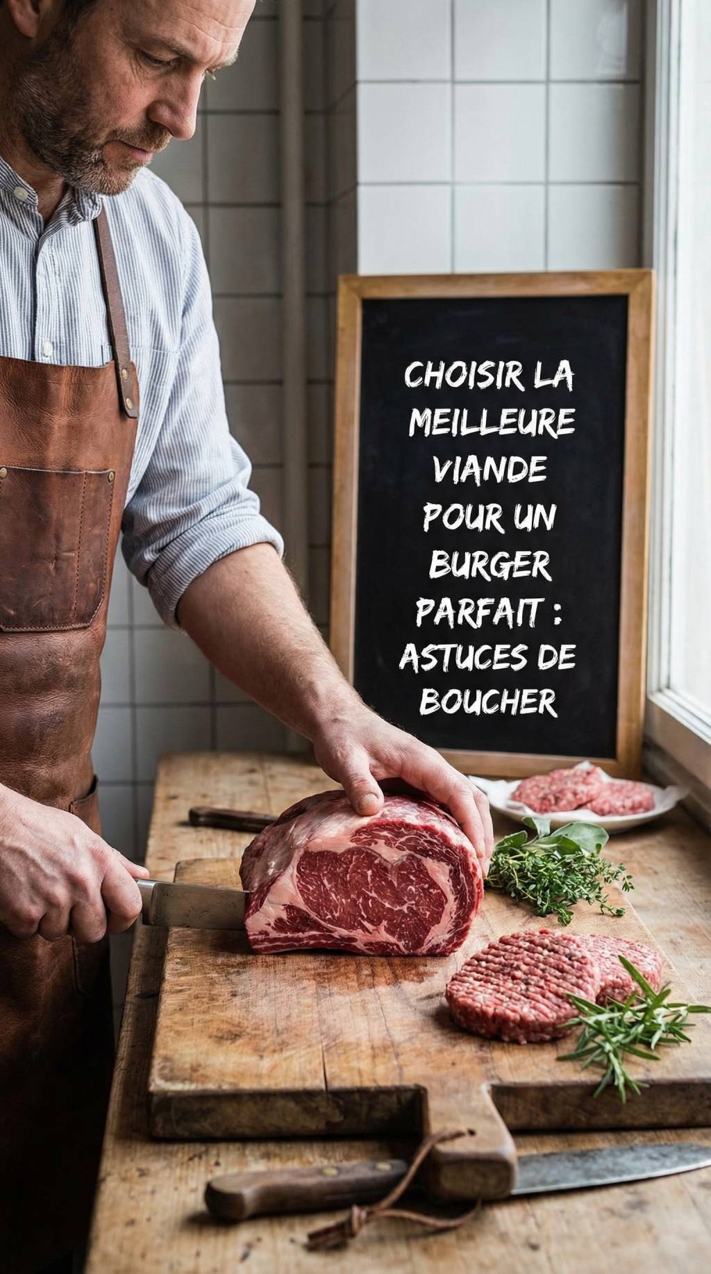 Choisir une viande de qualité pour un burger maison : astuces de boucher pour un steak parfait